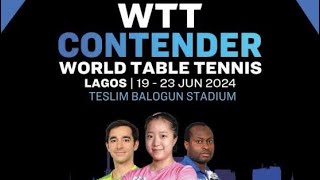 WTT CONTENDER 2024 LIVE IN LAGOS [upl. by Harlie758]