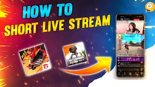 How To Live Stream On YouTube Shorts Feed  YouTube Par Live Stream Kaise Kare [upl. by Ahsets]