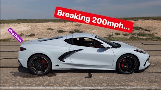 Setting the C8 Corvette TOP SPEED World Record [upl. by Dupuy552]