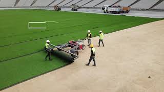 Hybridgrass Implementation for the 2023 UEFA Champions League Final [upl. by Ula]