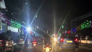 TRIVANDRUM CITY ROAD JOURNEY  PATTOM  NANTHANKODU  VELLAYAMBALAM [upl. by Nyladnek]