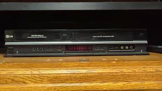 LG vcr DVD combo unit freaking out error [upl. by Eiramyelhsa]