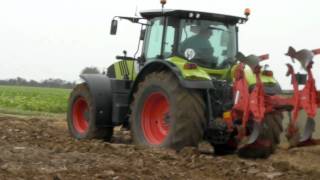 New CLAAS Arion 640 en démo labour dans le 60avi [upl. by Boiney]