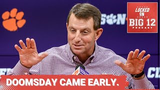 Florida State Clemson Exiting ACC BEFORE Football Season Matters Not Super League As Big 12 Hunts [upl. by Lieberman]