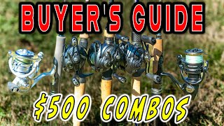 BUYERS GUIDE 500 ROD AND REEL COMBOS [upl. by Dorfman]