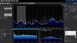 Tropo 896 Radiocentras LT Vilnius 634km 14kW RDS PI  08092023 [upl. by Gaal]