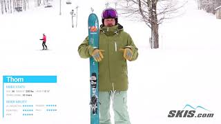 Thoms ReviewVolkl Blaze 106 Skis 2022Skiscom [upl. by Iemaj]