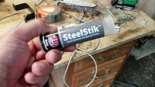 JB Weld SteelStik ReviewReal Life Use [upl. by Strait504]