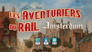 Comment jouer  Les Aventuriers du Rail Amsterdam [upl. by Peirsen]