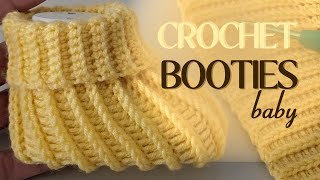 Master the Granny Square Booties Easy Crochet Booties for Beginners Crochet Baby Shoes in No Time [upl. by Akeenat347]