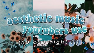 ✰ AESTHETIC Music YouTubers Use ✰ no copyright  2020 [upl. by Tristis]