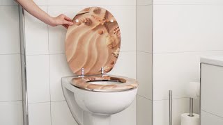 Jetzt WC Sitz wechseln Der Hingucker für dein Badezimmer  Toilettendeckel von SANILO [upl. by Avehstab]