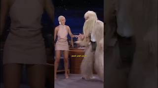 Doja Cat taught Jimmy Fallon to dance while wearing a hairy Coachella outfit shorts short [upl. by Adelind865]