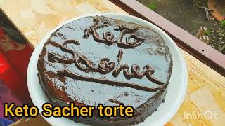 La ricetta di Knam della Sacher torte ma rivisitata da me in versione keto chetogenica ketofood [upl. by Anehsuc]