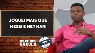 Baú do Neto  Edílson Joguei mais que Messi e Neymar [upl. by Sacci121]