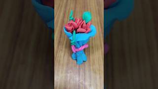 Easy clay art trending shorts viralvideo trendingshorts [upl. by Akenet246]