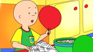 Surprise Birthday Party  Caillou Cartoon [upl. by Aborn]