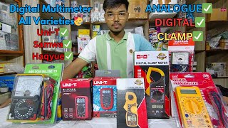 DIGITAL MULTIMETER ANALOGUE MULTIMETER ALL VARIETIES AND QUALITIES✅  ROYAL ELECTRONICS KOLKATA [upl. by Nelia]