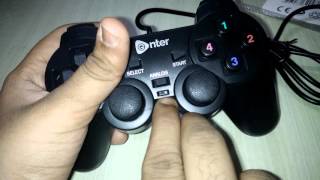 Unboxing of ENTER EGPV GAMEPAD with vibration [upl. by Ellednek992]