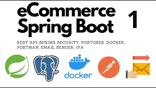 Build an eCommerce Spring Boot Application  Project based  Full Tutorial for Beginners  Part 1 [upl. by Fritzsche]