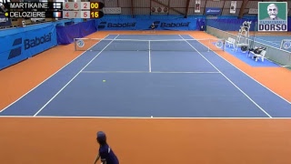 MARTIKAINEN Otso FIN VS DELOZIERE Jean FRA  Tennis Club Auray  Auray 3 [upl. by Bodkin734]