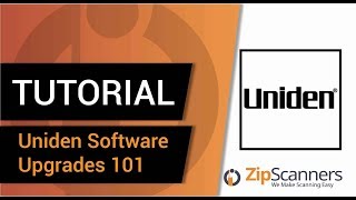 Uniden Software Upgrades 101 [upl. by Oibaf]