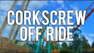 CORKSCREW OFF RIDE HD Valleyfair [upl. by Tien]