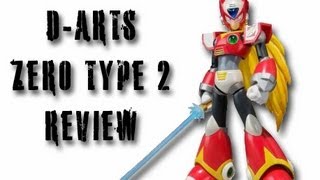 DArts Megaman X ZERO TYPE 2 Bandai Figure Review [upl. by Taffy907]