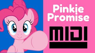 Tridashie  Pinkie Promise MIDI [upl. by Shirl56]