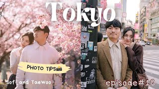 How to take couple photos by yourself  Japan Travel Vlog [upl. by Hattie180]