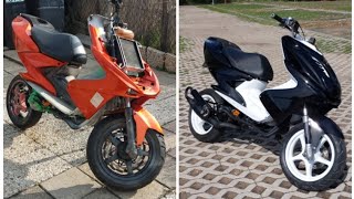 Yamaha Aerox 70cc DR Rebuild [upl. by Htidra]