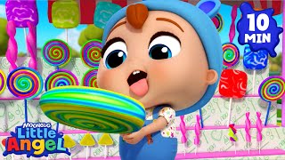 Baby Johns Lollipop Song  Baby John’s Playtime Songs amp Nursery Rhymes  Little Angel [upl. by Refinney]