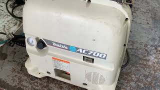 makita マキタ エアコンプレッサ 一般圧 5L AC700 満充填約48秒 100V 常圧 動作確認動画【工具一番館東静岡店】 [upl. by Rozalie]