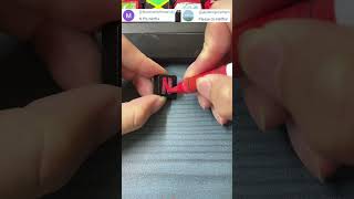 Drawing Netflix on the keyboard shorts diy art tiktok trending [upl. by Dimitri936]