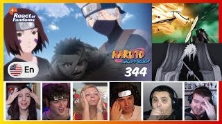 OBITO and MADARA Reaction Mashup ☹️ Shippuden 344 JAP Version ナルト 疾風伝 [upl. by Pompea]