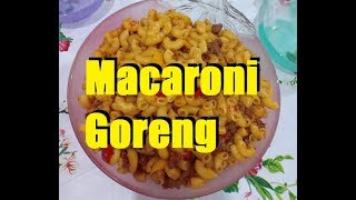 Resepi Makaroni Goreng Sedap [upl. by Rebmat]