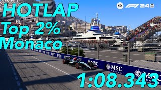 F1 24 Monaco Hotlap 108343 [upl. by Nikki603]