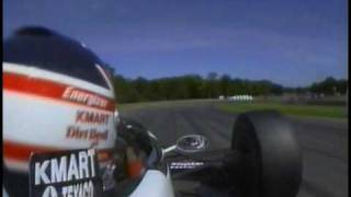 1993 nigel mansell lexington ohio 200 indycar grand prix pole position lap onboard [upl. by Heimlich]