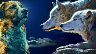 Abandoned Dog goes on an adventure and Become the King of the Wolves  Movie Recaps [upl. by Eilah193]