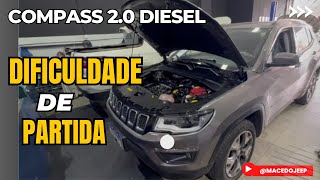 ATENÇÃO COMPASS DIESEL COM DIFICULDADE DE PARTIDA O QUE FAZER [upl. by Kirst992]