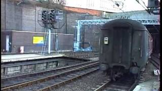 CLASS 47s  BIRMINGHAM NEW STREET 19 12 1998 PART [upl. by Wenn]