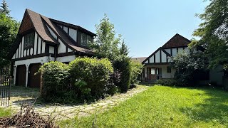 Exploring an ABANDONED 7 MILLION dollar lakefront Tudor mansion [upl. by Ahsinyd]