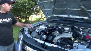 Holden Colorado V6 Alloytec with Supercharger system [upl. by Ayikaz]