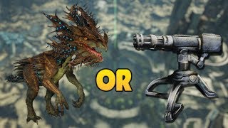 Velonasaur VS Auto Turret Which is BETTER  ARK [upl. by Reiche]