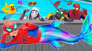 SUPERHEROs Story  If Water Fights Were Like Battle Royales  Action Funny   DG Funny [upl. by Bodwell984]