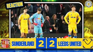 ILLAN MESLIER MISTAKE COSTS LEEDS UNITED  Sunderland 22 Leeds United Match Reaction amp Analysis [upl. by Berky]