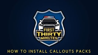 How to Install Callout Packs for LSPDFR [upl. by Aipotu726]