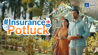 Insurance Ka Potluck  Bajaj Allianz General Insurance [upl. by Gavette]