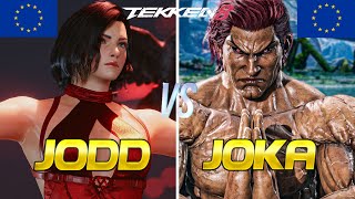 Tekken 8 ▰ Fate JODD Rank 1 Nina Vs JOKA Rank 1 Feng ▰ Player Matches [upl. by Zandra]