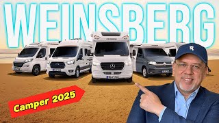 8 New 2025 WEINSBERG Motorhome Models Part 1 of Our Exclusive Review [upl. by Lyrrad285]